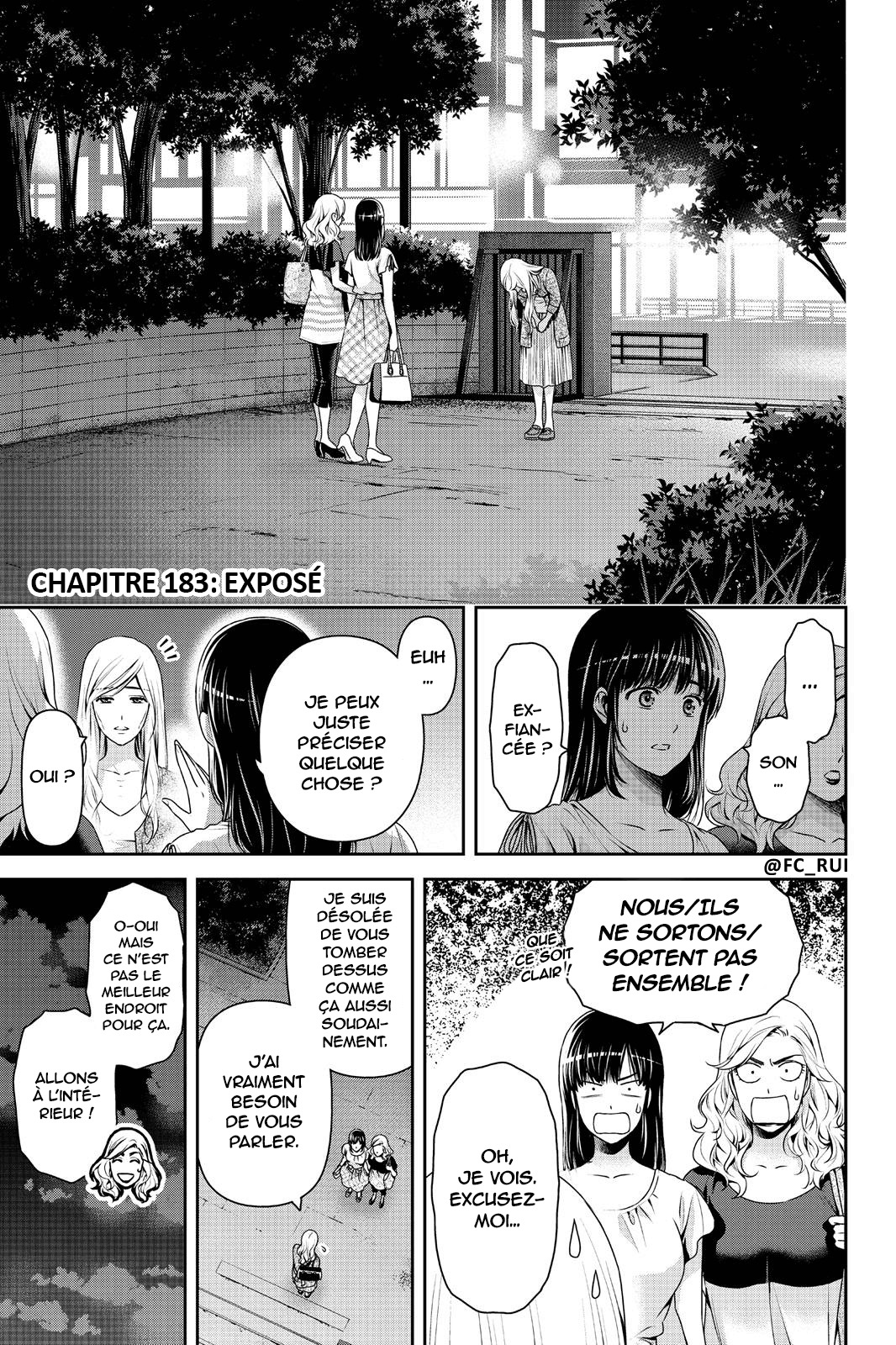 Domestic Na Kanojo: Chapter 183 - Page 1